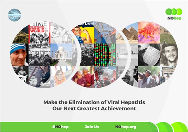 World Hepatitis Day landing page
