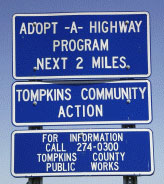 Cornell Cooperative Extension  Chemung County Adopt-A-Highway
