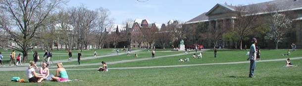 Photo of Cornell Arts Quad 