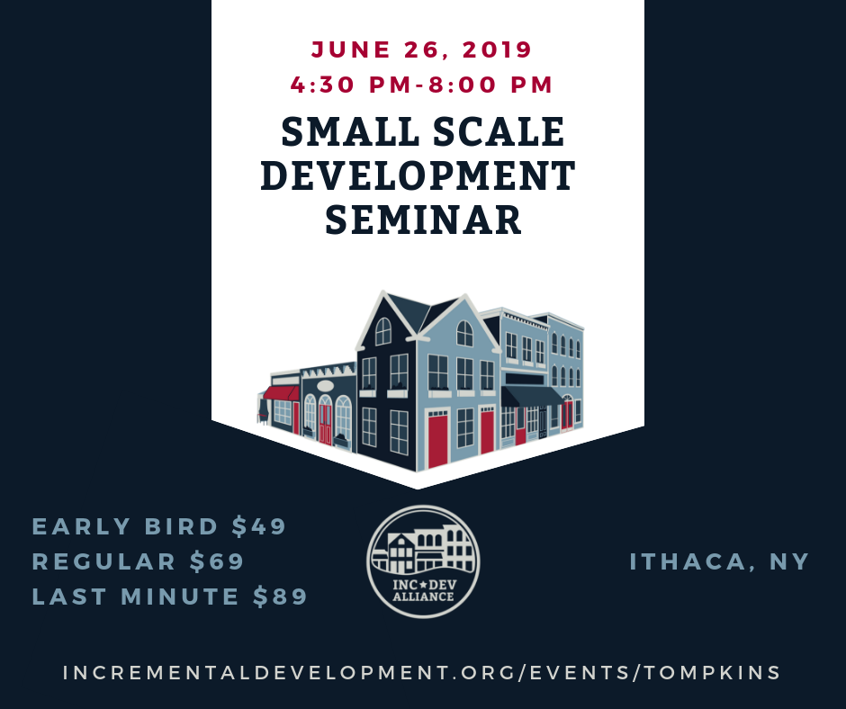 Incrementl Development Seminar June 26 4:30-8:00PM