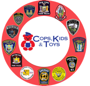 警察、儿童和玩具标志