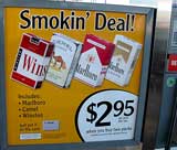 Retail discounts for cigarettes are one of the tobacco industry's biggest draws