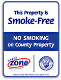 T-Free Zone sign; new design for 2010