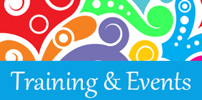 Training and events logo